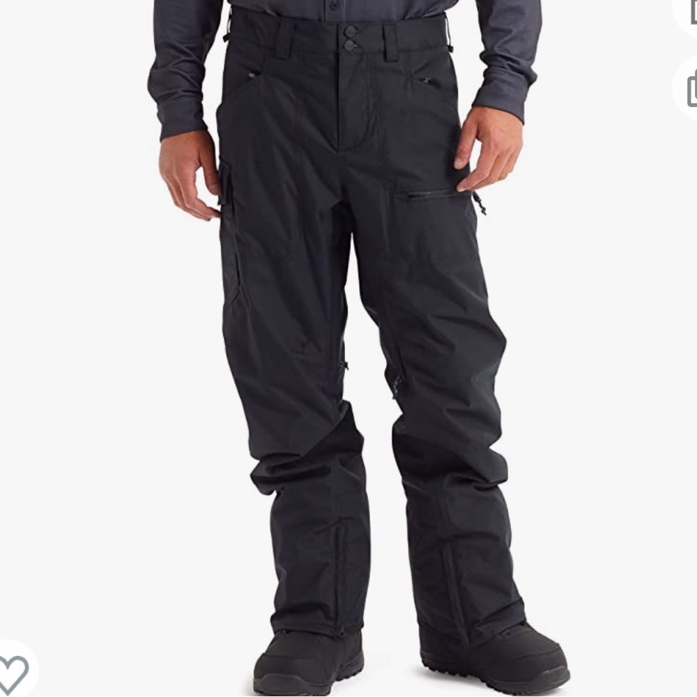 Burton Covert Insulated Snowboard Pants (Medium - Black)